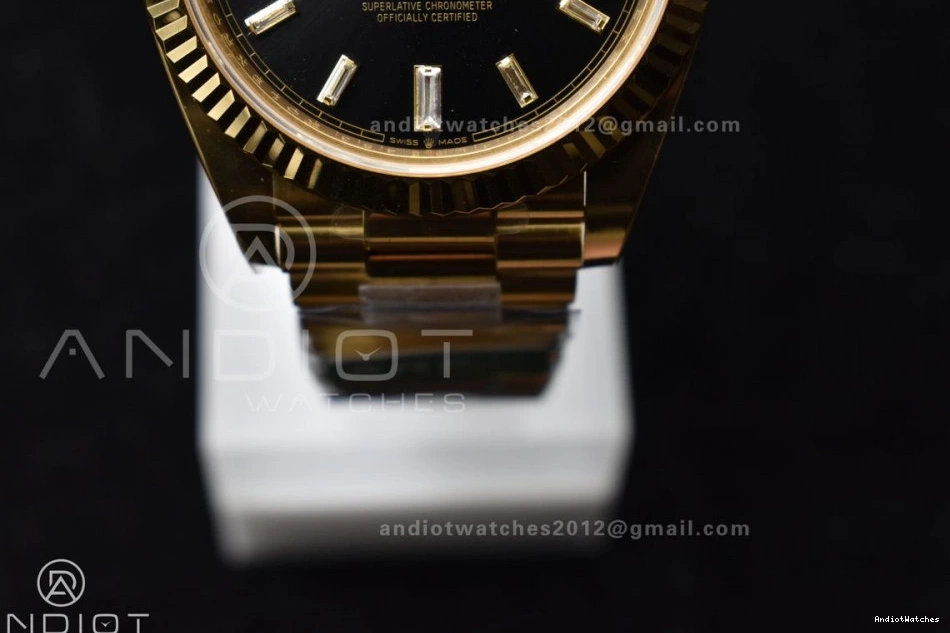 President Soft Weight) Day 40 YG ARF 656 On Date Dial (Gain 1:1 228238 Crystal Best VR3255 Black Bracelet Edition 1109